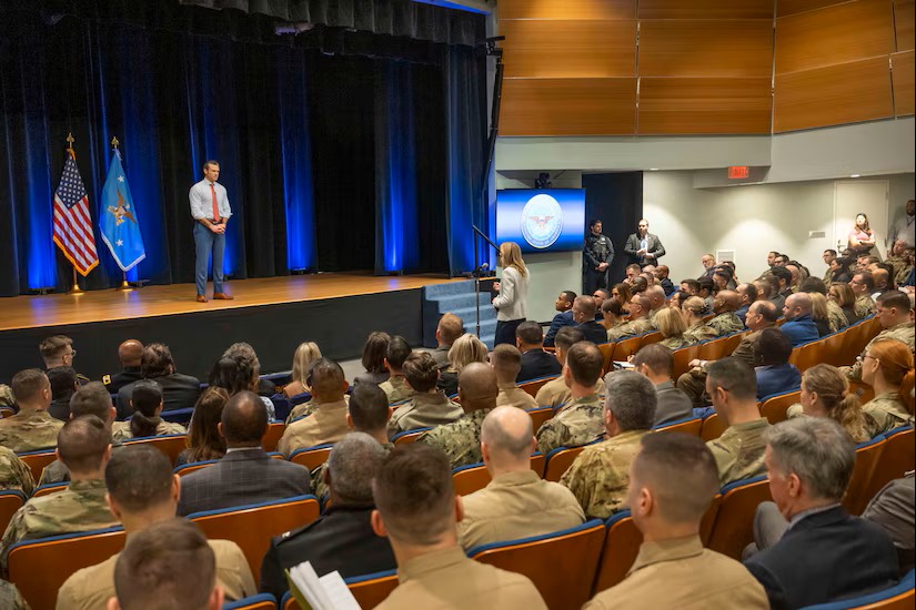 Defense Secretary Underscores DOD Priorities During Pentagon Town Hall